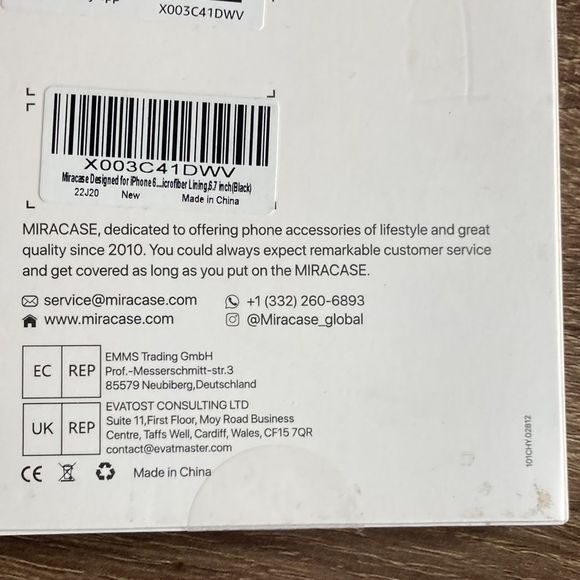 New Miracase for iPhone 14 Pro Max Case with 2 Pack Screen Protectors Black - Picture 6 of 6